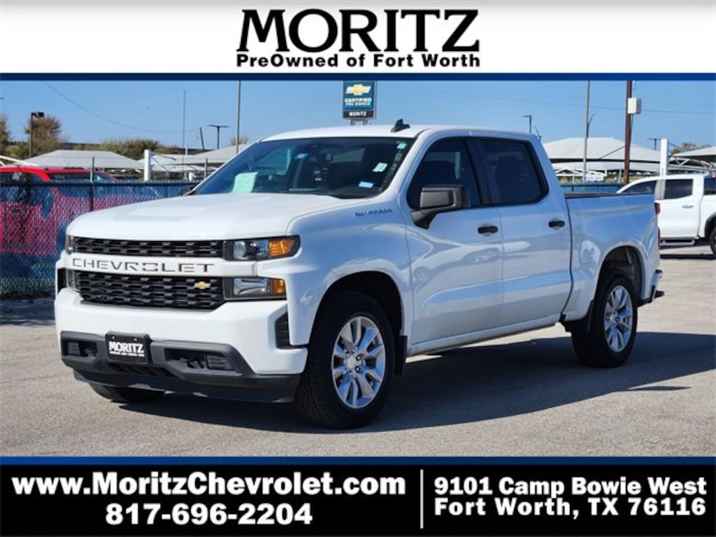 Used 2022 Chevrolet Silverado 1500 LTD Custom Truck Crew Cab