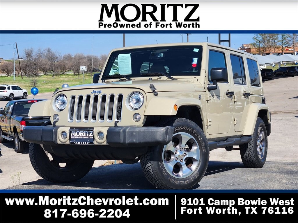 Used 2017 Jeep Wrangler Unlimited Sahara 4x4 SUV
