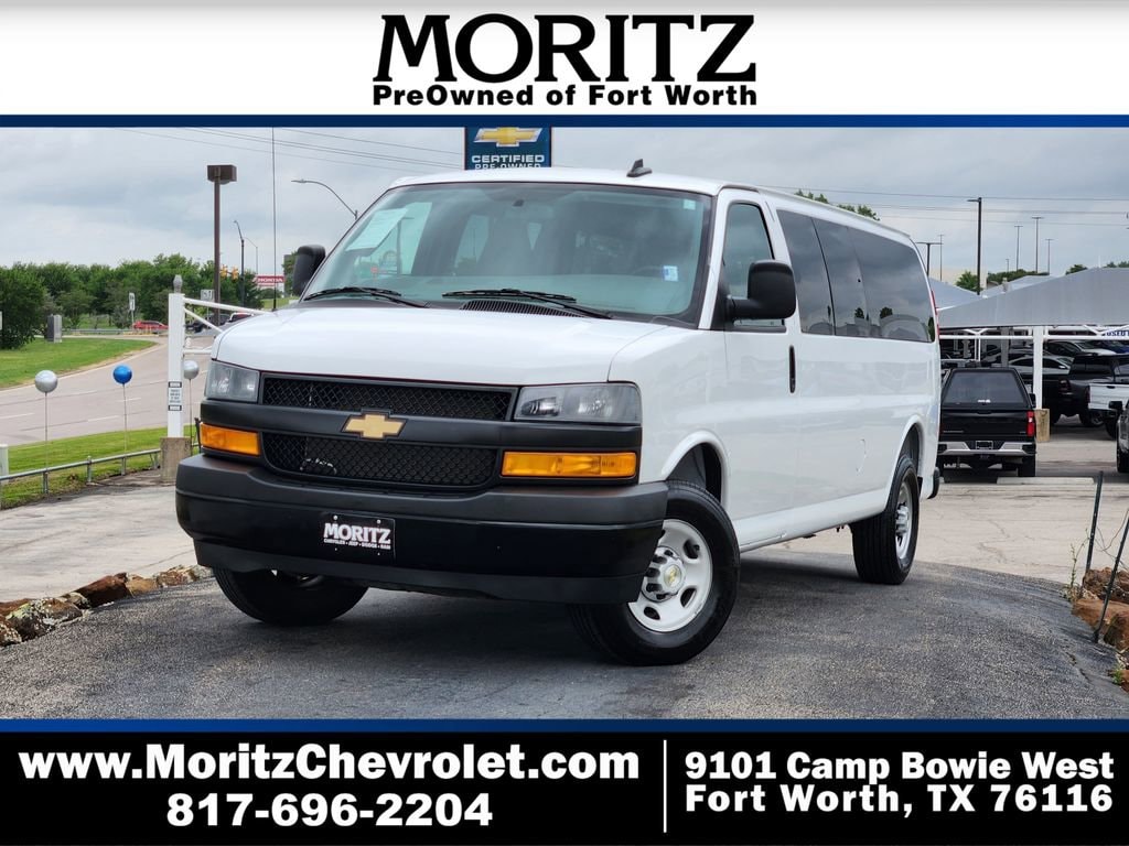 Used 2025 Chevrolet Express Passenger 1LS Van Extended Passenger Van