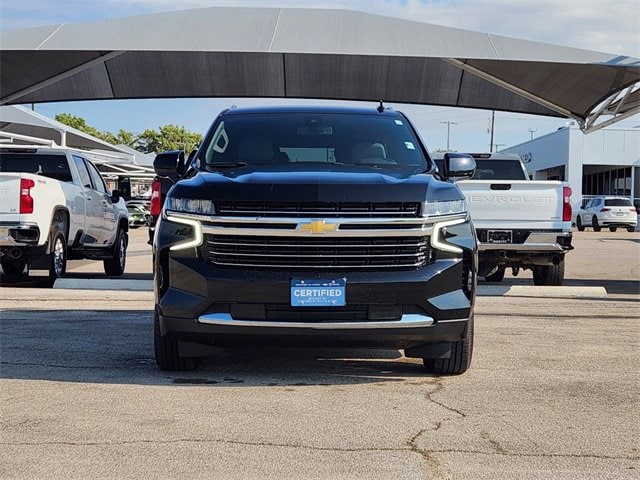 Certified 2021 Chevrolet Tahoe LT with VIN 1GNSCNKD8MR476714 for sale in Fort Worth, TX