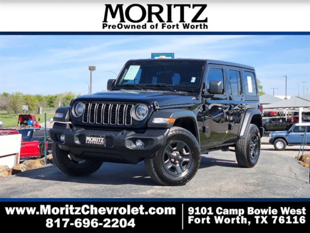 Used 2025 Jeep Wrangler 4-Door Sport 4x4 SUV