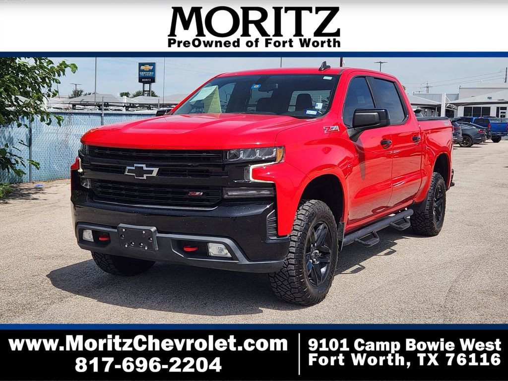 Used 2021 Chevrolet Silverado 1500 LT Trail Boss Truck Crew Cab