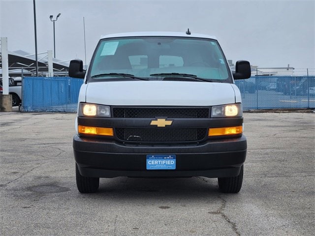 Certified 2024 Chevrolet Express Passenger LS with VIN 1GAZGNF70R1285674 for sale in Fort Worth, TX