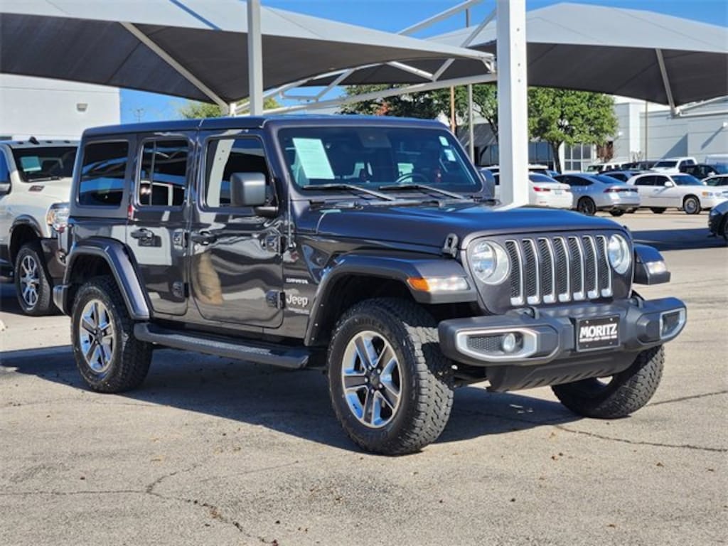 Used 2021 Jeep Wrangler Unlimited Sahara 4x4 SUV