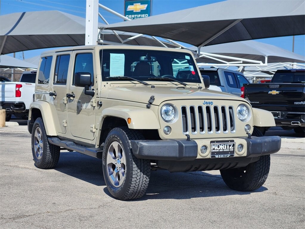 Used 2017 Jeep Wrangler Unlimited Sahara 4x4 SUV