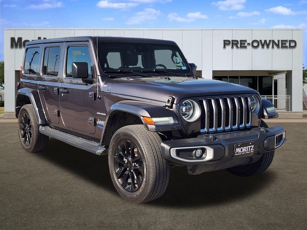 Used 2021 Jeep Wrangler 4xe Unlimited Sahara 4x4 SUV