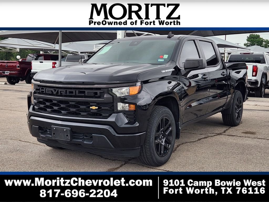 Used 2023 Chevrolet Silverado 1500 Custom Truck Crew Cab