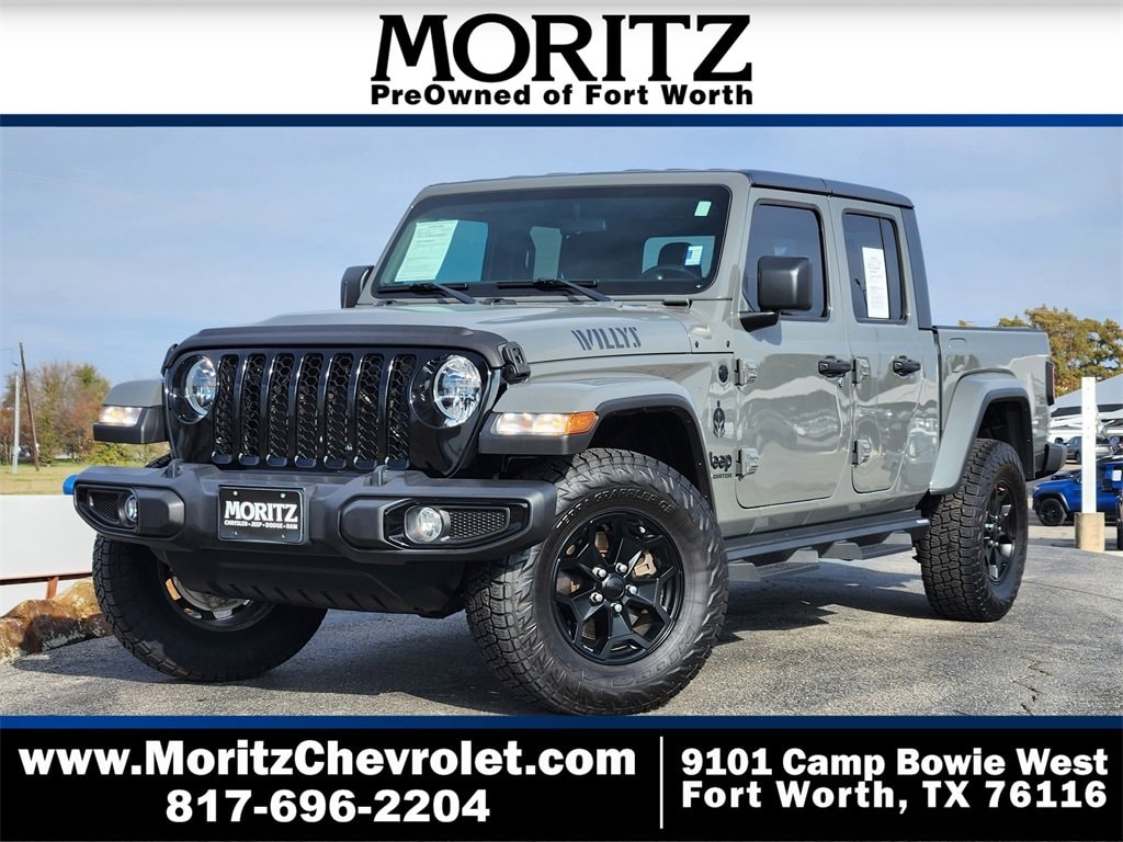 Used 2021 Jeep Gladiator Willys Truck Crew Cab