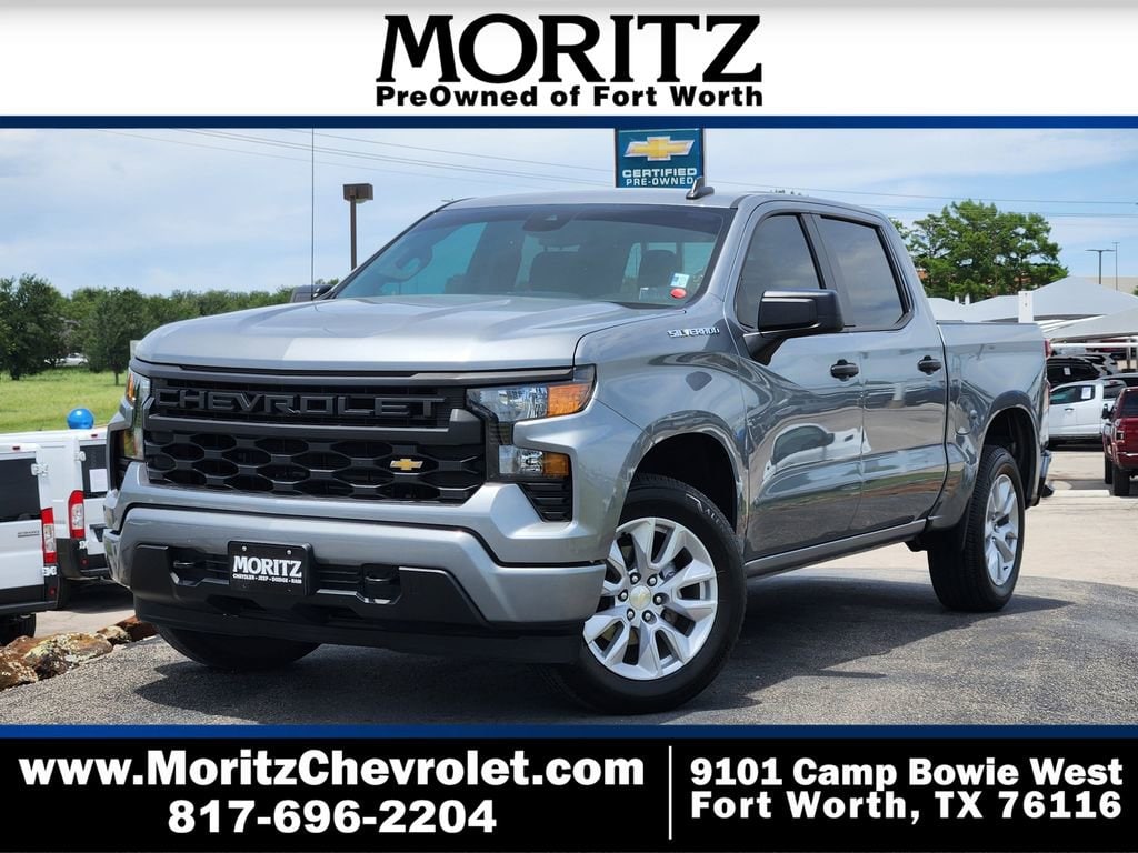 Used 2023 Chevrolet Silverado 1500 Custom Truck Crew Cab