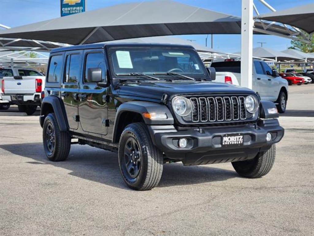 Used 2025 Jeep Wrangler 4-Door Sport 4x4 SUV