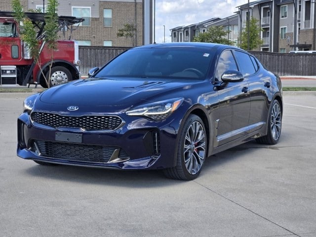 Certified 2020 Kia Stinger GT with VIN KNAE35LC6L6085098 for sale in Fort Worth, TX