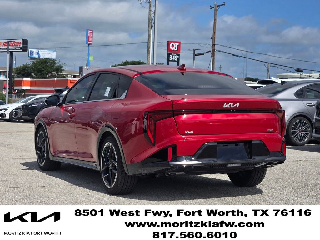 New 2026 Kia K4 GT-Line Sedan