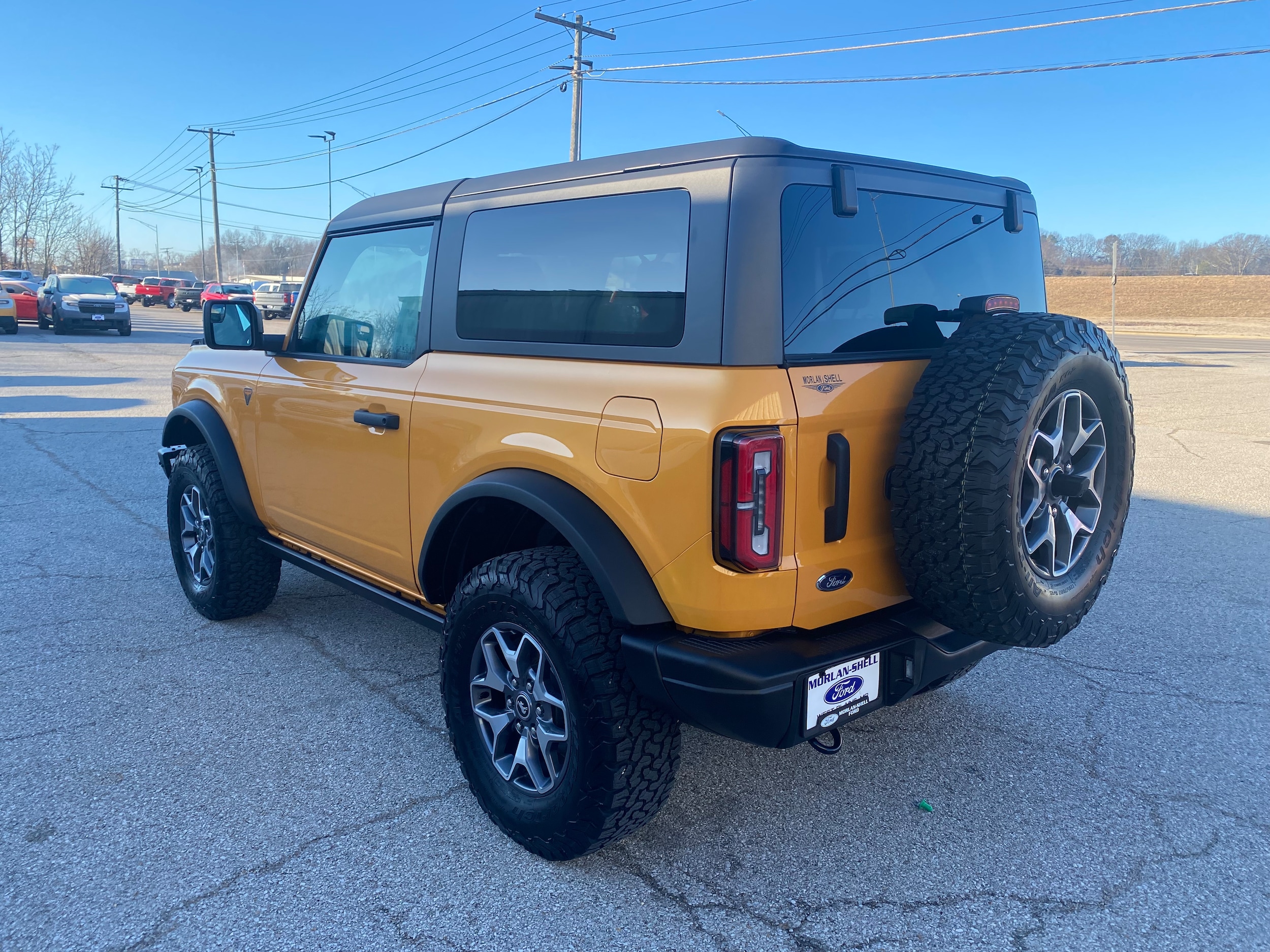 Used 2022 Ford Bronco 2-Door Badlands with VIN 1FMDE5CH6NLB07945 for sale in West Plains, MO