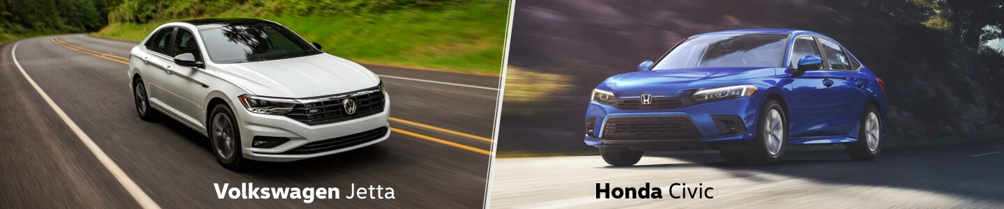 Volkswagen Jetta vs. Honda Civic: Compact Car Showdown
