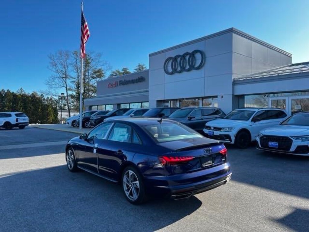 New 2024 Audi A4 For Sale at Morong Falmouth VIN WAUEAAF42RN007144