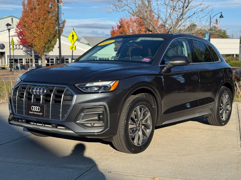 Used 2021 Audi Q5 For Sale at Audi Falmouth VIN WA1BAAFY5M2066640