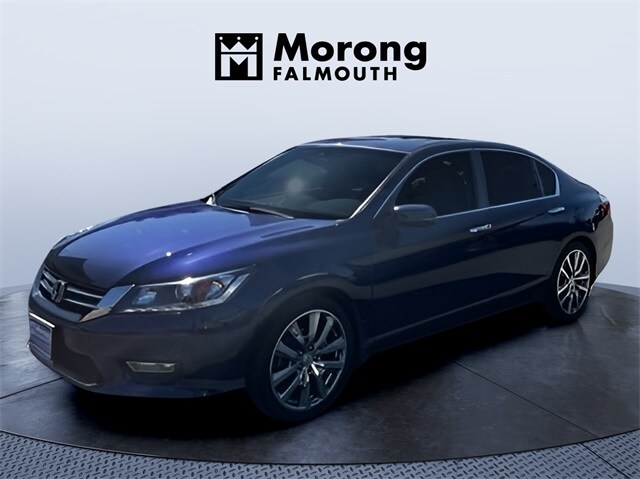 Used 2013 Honda Accord EX-L V6 with VIN 1HGCR3F8XDA009369 for sale in Falmouth, ME