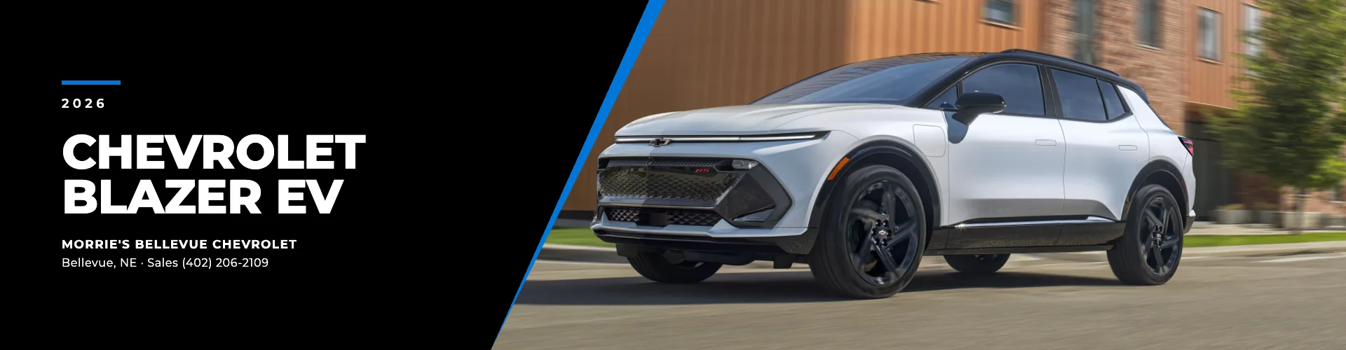 New 2026 Chevrolet Blazer EV at Morrie's Bellevue Chevrolet near Omaha, NE