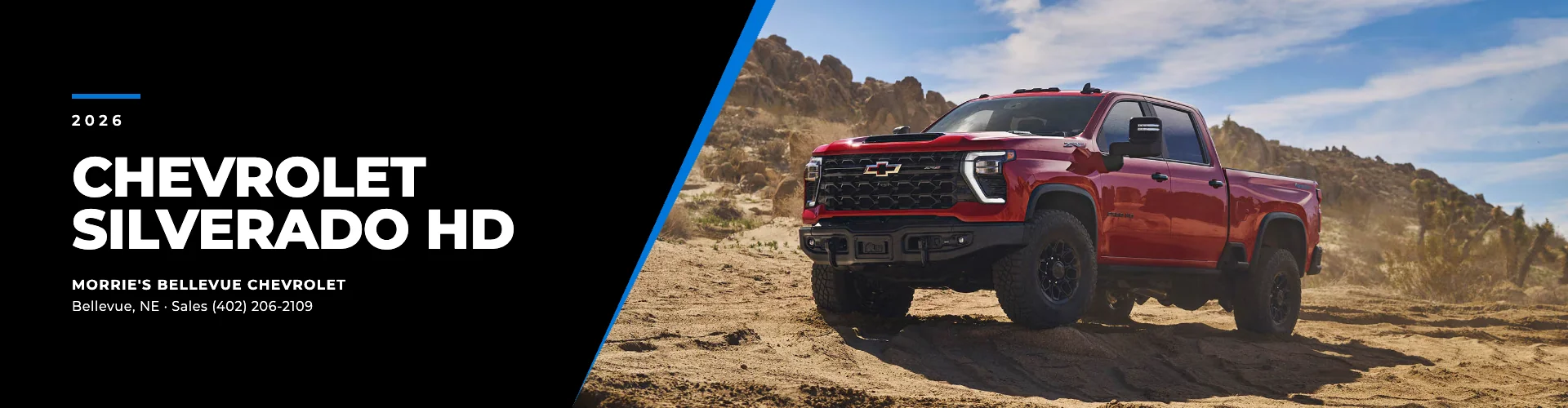 New 2026 Chevrolet Silverado HD at Morrie's Bellevue Chevrolet near Omaha, NE