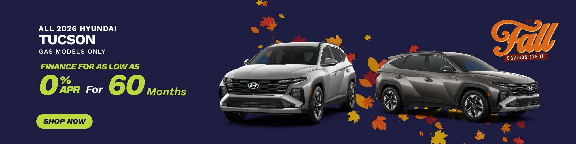 Tucson 0% Financing Offer