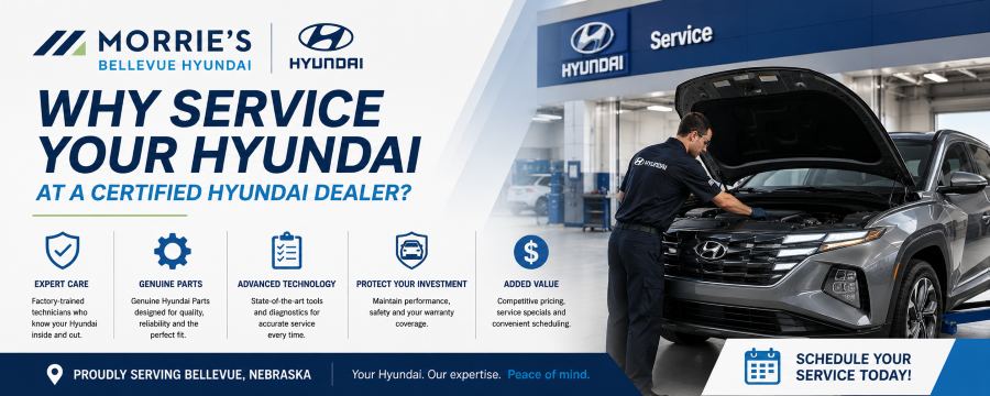 Why Service Your Hyundai at Morrie's Bellevue Hyundai