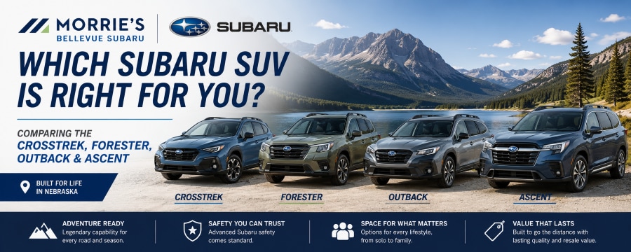 Subaru Crosstrek vs Forester vs Outback vs Ascent