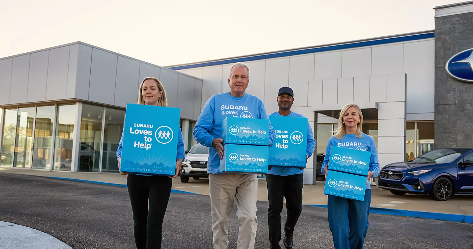Subaru Love Promise community commitment at Morrie's Bellevue Subaru in Bellevue, NE