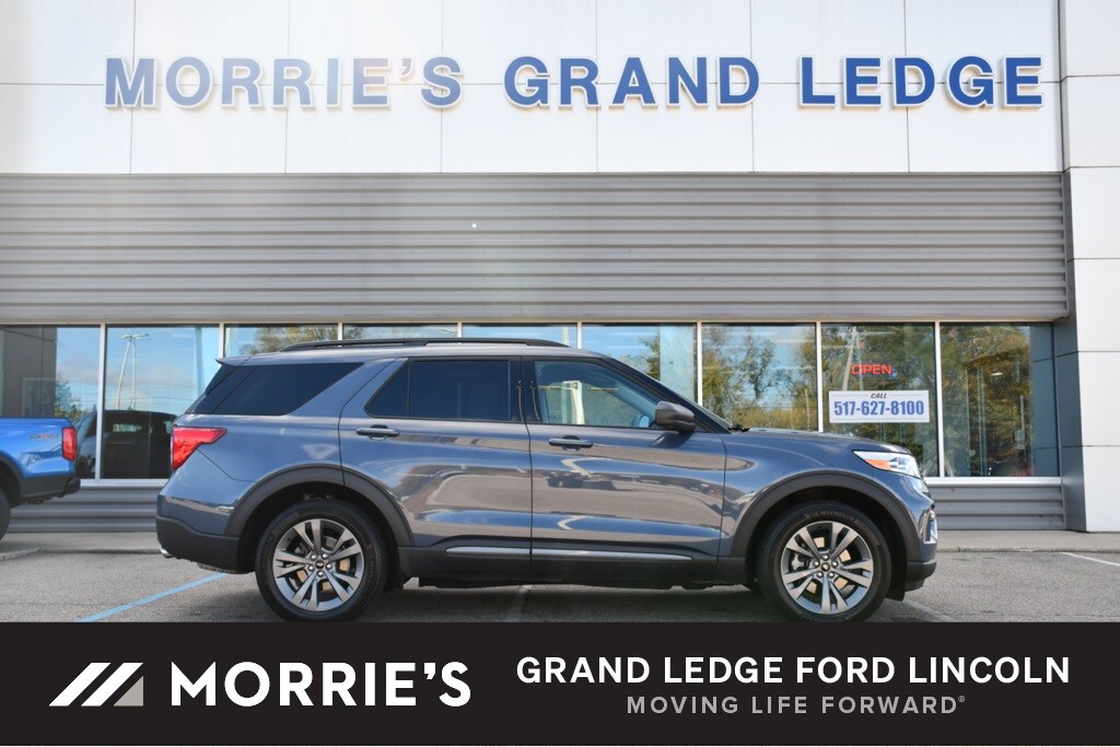 Used 2021 Ford Explorer For Sale at Morrie's Grand Ledge Lincoln VIN