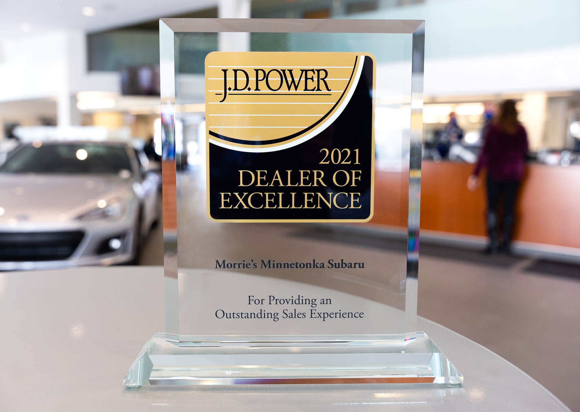J.D. Power Dealer of Excellence Subaru Awards