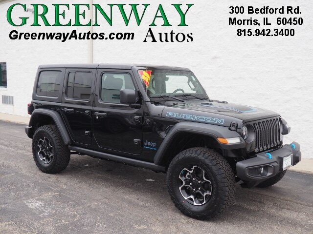 2023 Jeep Wrangler 4xe WRANGLER RUBICON 4xe New For Sale Morris IL |  Greenway CDJR 42146