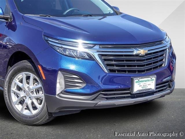 Used 2022 Chevrolet Equinox LT with VIN 3GNAXUEV1NL105742 for sale in Morris, IL