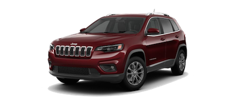 2019 Jeep Cherokee Latitude Plus A red 2019 Jeep Cherokee Latitued Plus