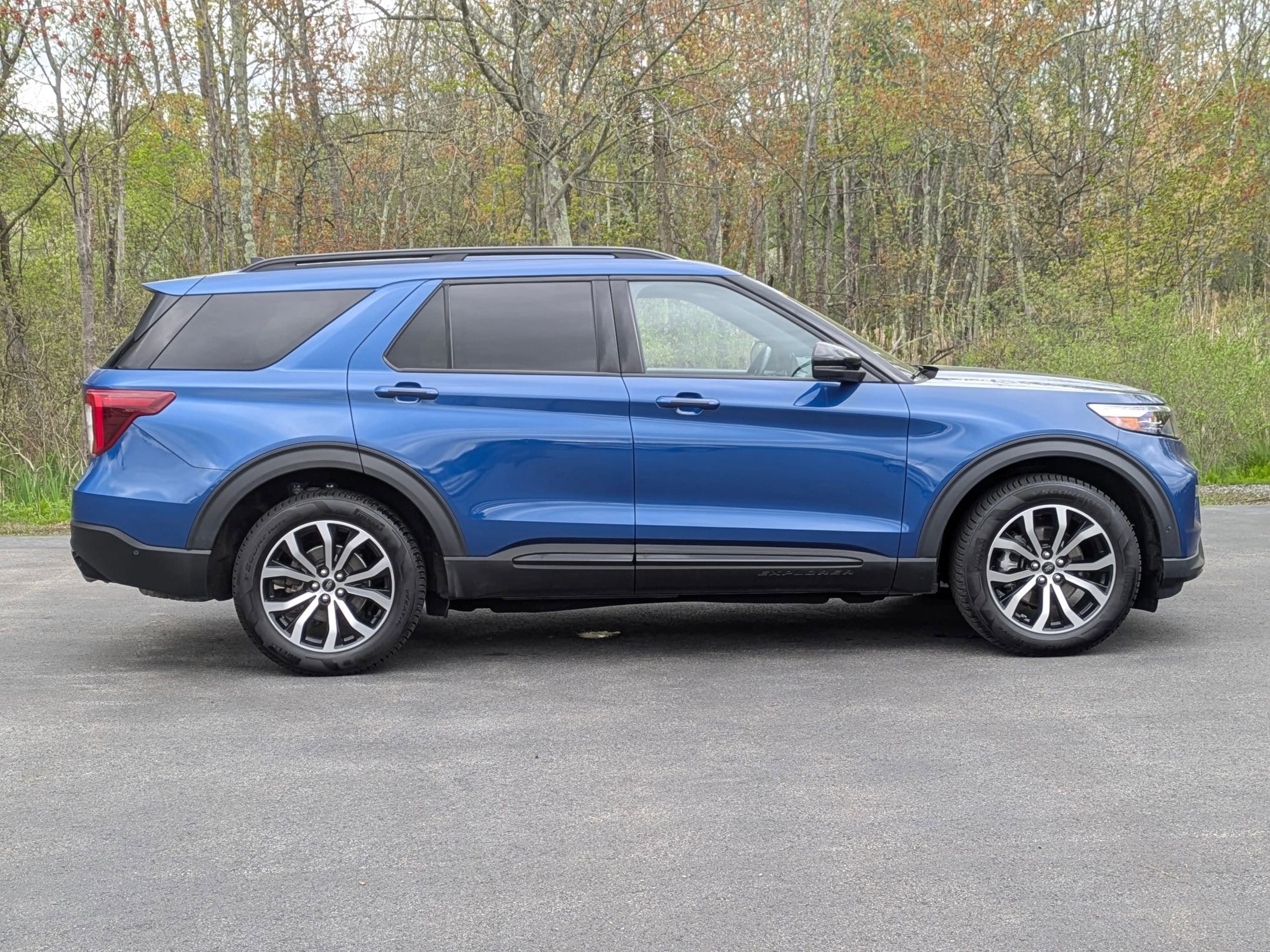 Certified 2021 Ford Explorer ST with VIN 1FM5K8GC8MGA10704 for sale in Ballston Lake, NY