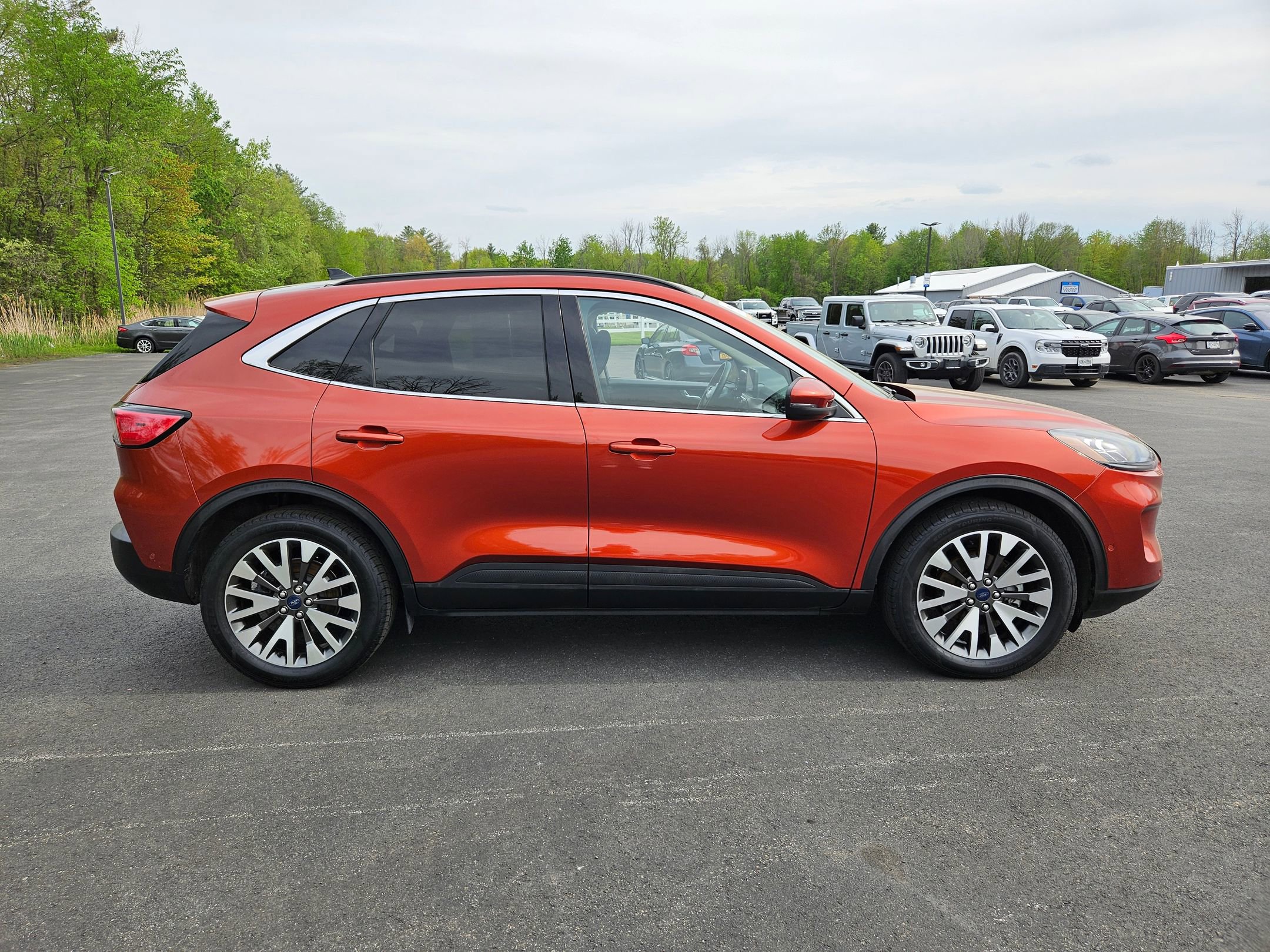 Certified 2020 Ford Escape Titanium with VIN 1FMCU9DZ5LUA64784 for sale in Ballston Lake, NY