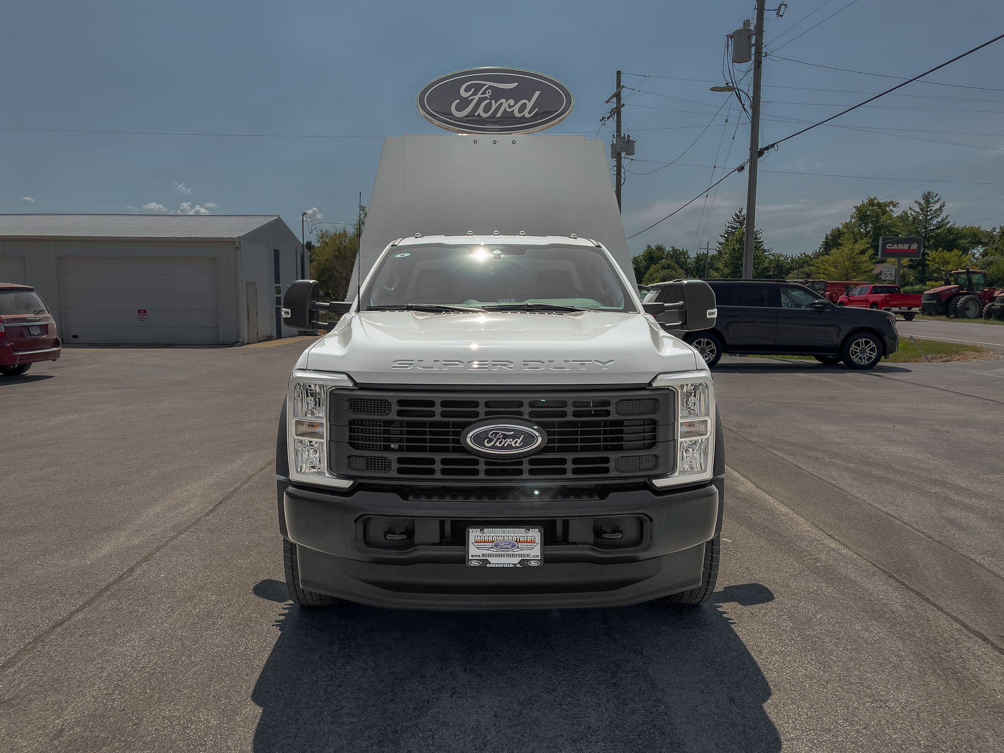  Ford F-450 CC with 11ft Steel Canopy Service Bed