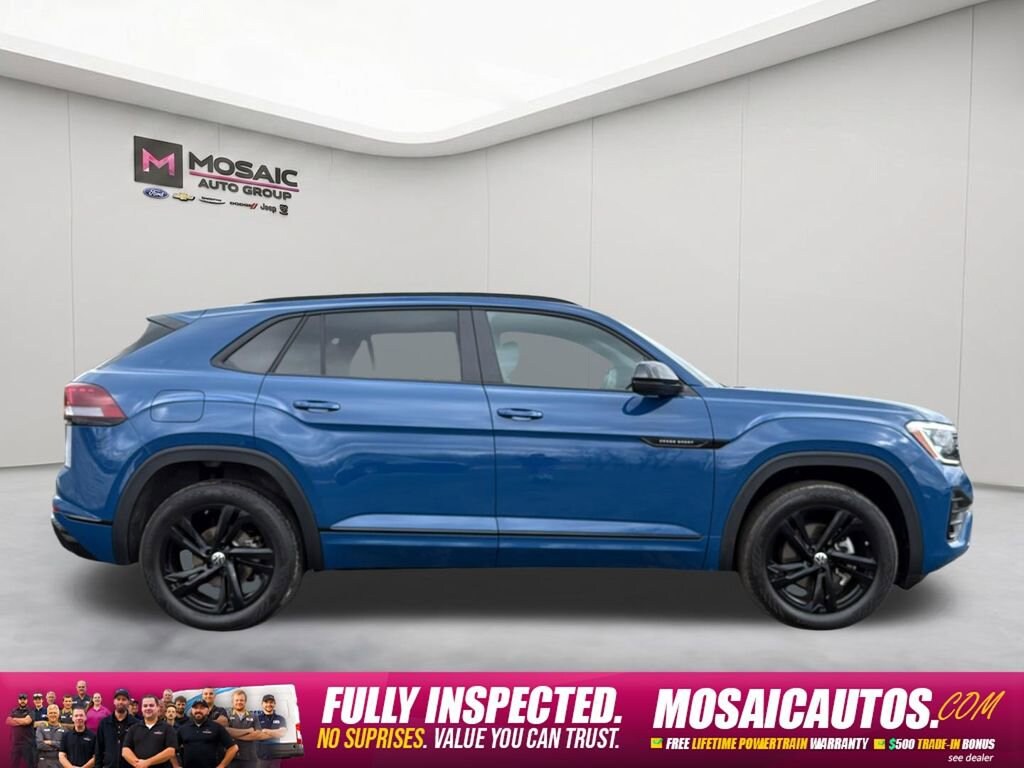 Used 2025 Volkswagen Atlas Cross Sport 2.0T SEL R-Line Black