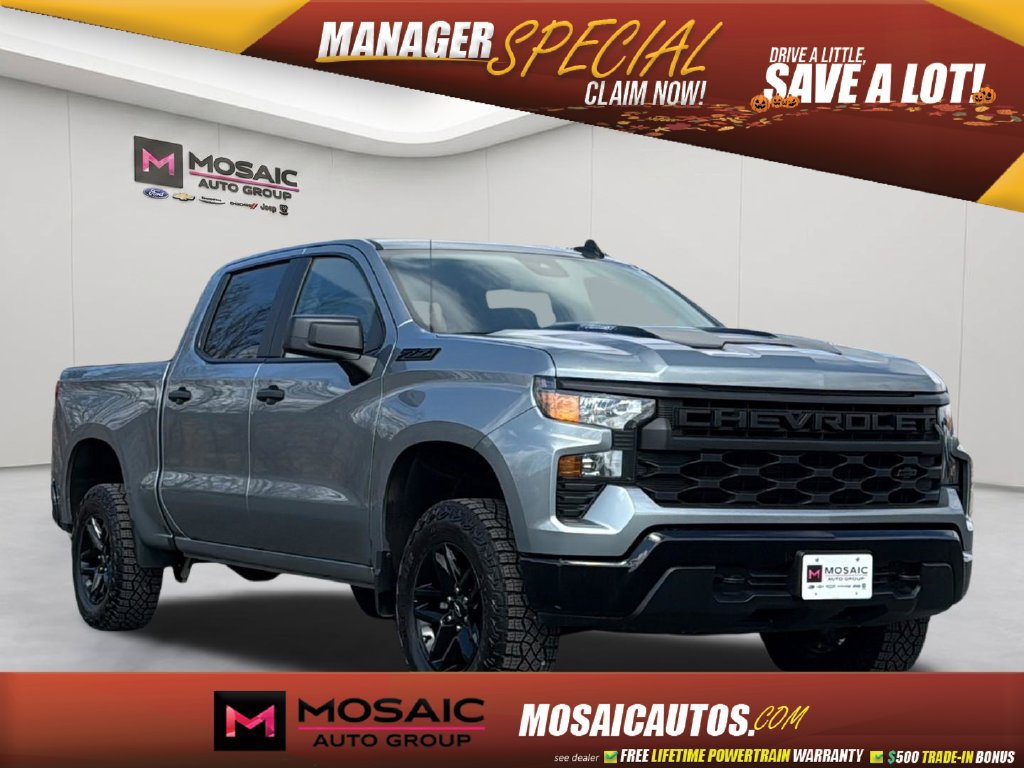 Used 2024 Chevrolet Silverado 1500 Custom Trail Boss Truck