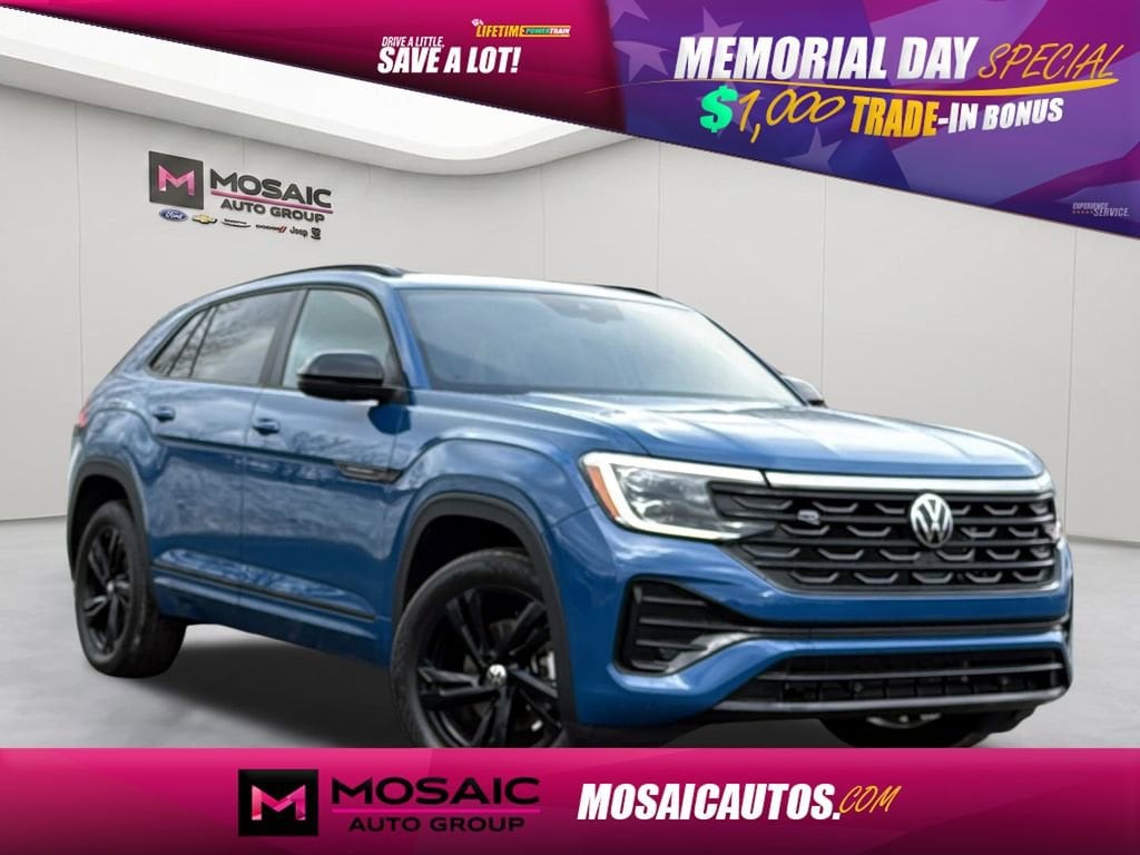 Used 2025 Volkswagen Atlas Cross Sport 2.0T SEL R-Line Black