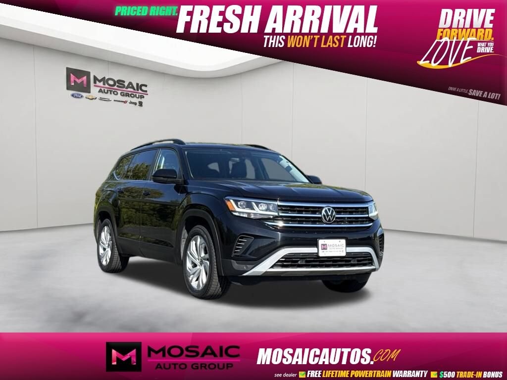 Used 2022 Volkswagen Atlas 3.6L V6 SE w/Technology