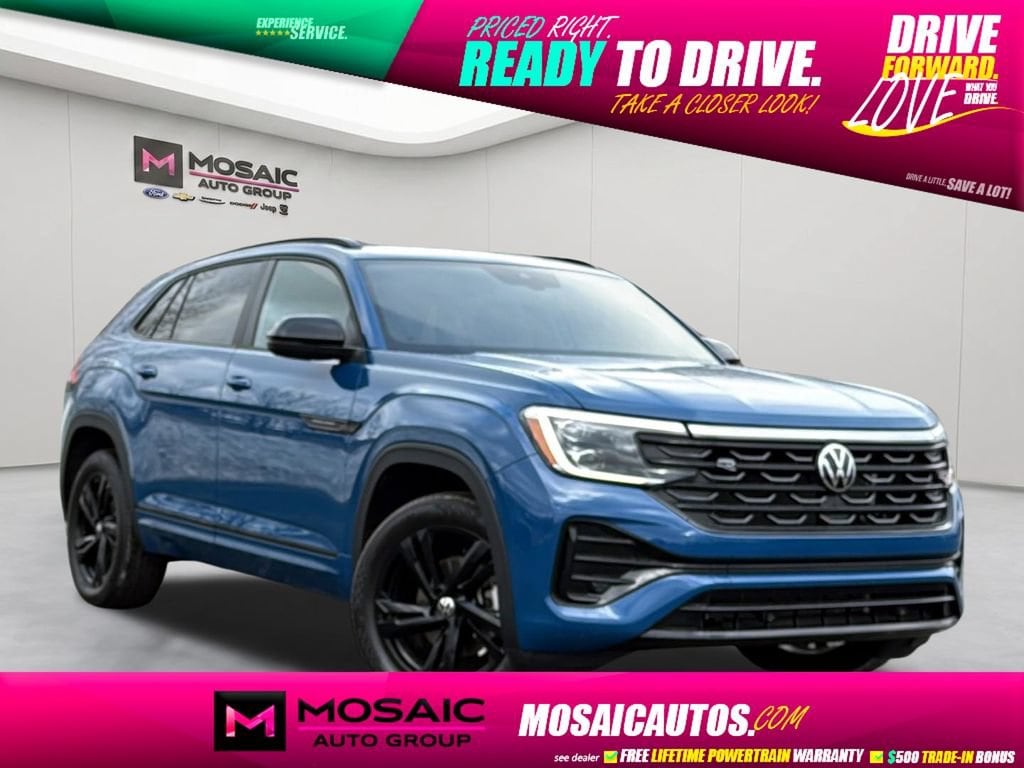 Used 2025 Volkswagen Atlas Cross Sport 2.0T SEL R-Line Black
