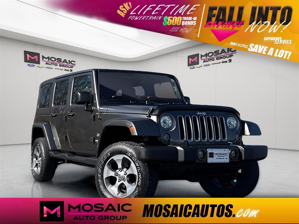 Used 2017 Jeep Wrangler Unlimited Sahara