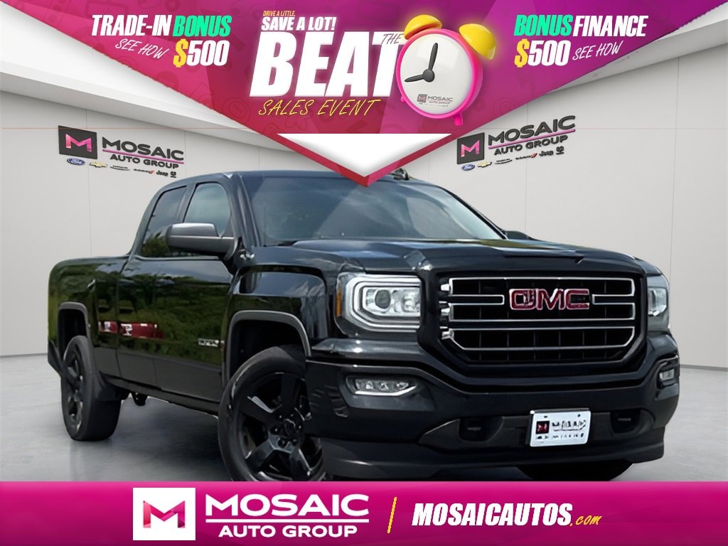 Used 2017 GMC Sierra 1500 Double Cab Standard Box 4-Wheel Drive Truck