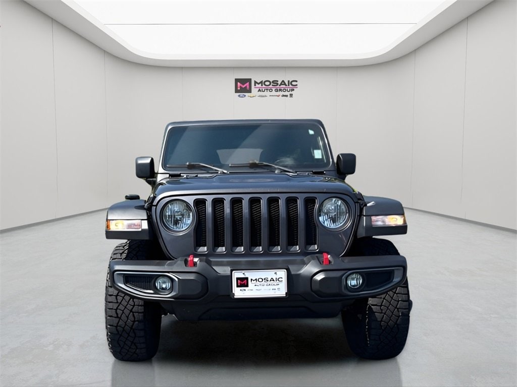 Used 2019 Jeep Wrangler Unlimited Rubicon with VIN 1C4HJXFN1KW582833 for sale in Zumbrota, Minnesota