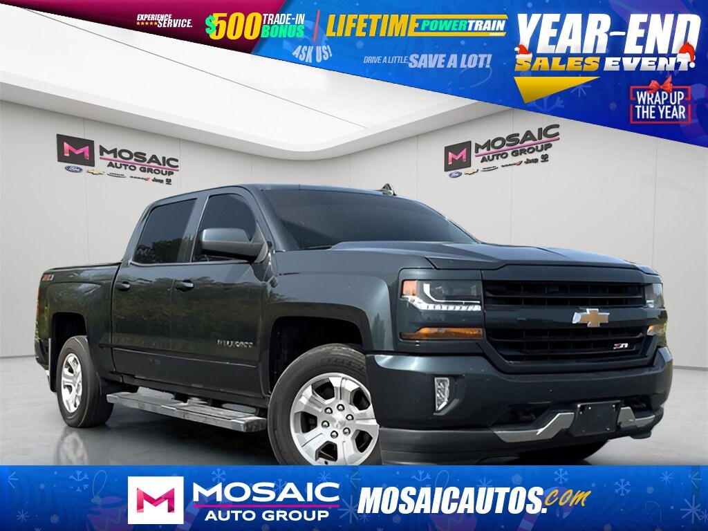 Used 2018 Chevrolet Silverado 1500 LT w/2LT Truck Crew Cab