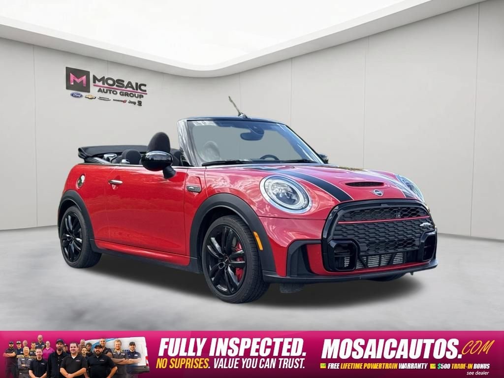 Used 2022 MINI Convertible John Cooper Works with VIN WMW63DL04N3N36585 for sale in Zumbrota, Minnesota