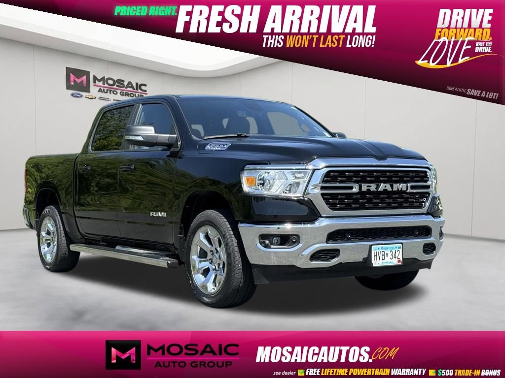 2022 RAM 1500 Big Horn/Lone Star 4x4 Crew Cab 5'7's photo