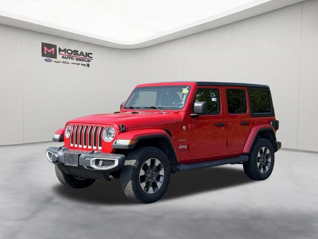 Used 2019 Jeep Wrangler Unlimited Sahara 4x4 SUV