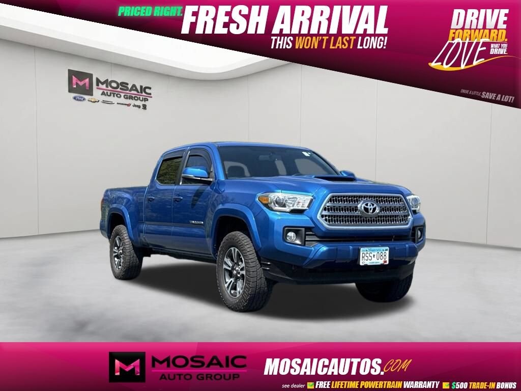 Used 2017 Toyota Tacoma TRD Sport V6 Truck Double Cab