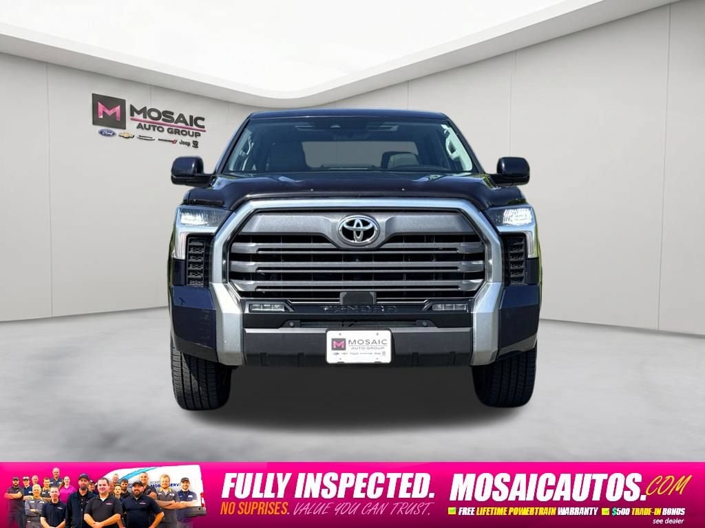 Used 2022 Toyota Tundra Limited with VIN 5TFJA5DBXNX004291 for sale in Zumbrota, Minnesota