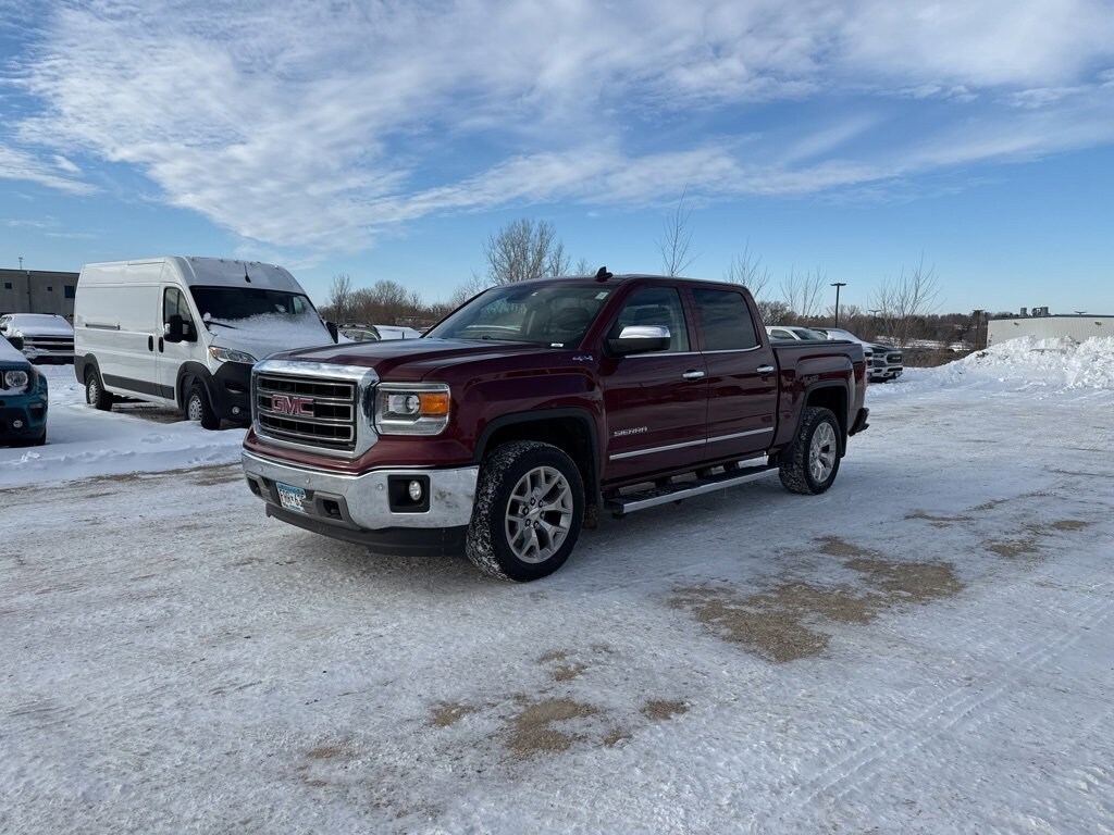 Used 2015 GMC Sierra 1500 SLT Crew Cab Value Package Truck Crew Cab